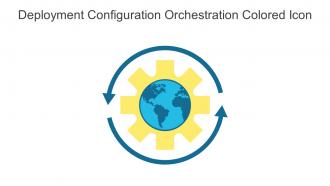 Deployment Configuration Orchestration Colored Icon In Powerpoint Pptx Png And Editable Eps Format