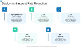 Deployment Interest Rate Reduction In Powerpoint And Google Slides Cpb