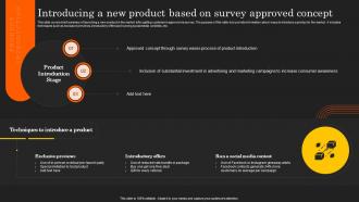 Deployment Of Product Lifecycle Introducing A New Product Based On Survey Approved