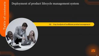 Deployment Of Product Lifecycle Management System Powerpoint Presentation Slides Multipurpose Downloadable