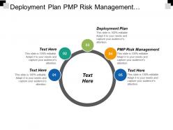 Deployment plan pmp risk management monthly performance report cpb