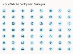 Deployment Strategies Icons Slide For Deployment Strategies Ppt Information