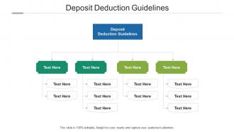 Deposit deduction guidelines ppt powerpoint presentation layouts themes cpb