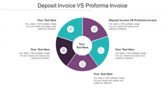 Deposit Invoice Vs Proforma Invoice Ppt Powerpoint Presentation File Example Cpb