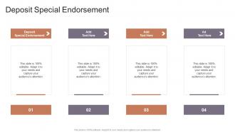 Deposit Special Endorsement In Powerpoint And Google Slides Cpb