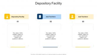 Depository Facility In Powerpoint And Google Slides Cpb