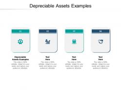 Depreciable assets examples ppt powerpoint presentation infographic template deck cpb