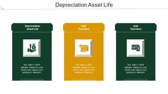 Depreciation Asset Life Ppt Powerpoint Presentation Icon Graphics Cpb
