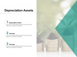 Depreciation assets ppt powerpoint presentation portfolio picture cpb