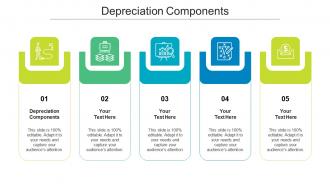 Depreciation components ppt powerpoint presentation inspiration tips cpb