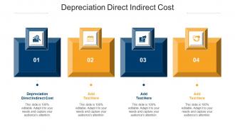 Depreciation Direct Indirect Cost Ppt Powerpoint Presentation Summary Slide Download Cpb