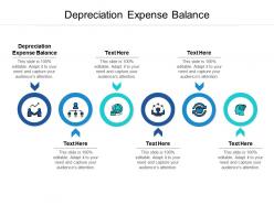 Depreciation expense balance ppt powerpoint presentation outline themes cpb