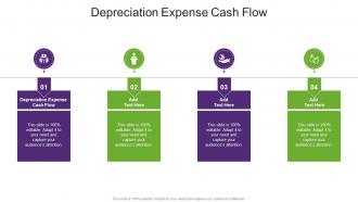 Depreciation Expense Cash Flow In Powerpoint And Google Slides Cpb