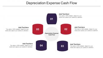 Depreciation Expense Cash Flow Ppt Powerpoint Presentation Inspiration Cpb