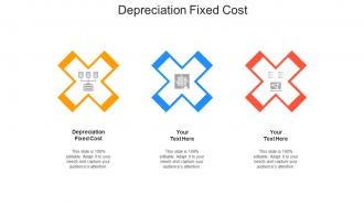 Depreciation fixed cost ppt powerpoint presentation infographics slide cpb