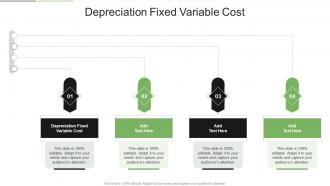 Depreciation Fixed Variable Cost In Powerpoint And Google Slides Cpb
