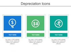 Depreciation icons