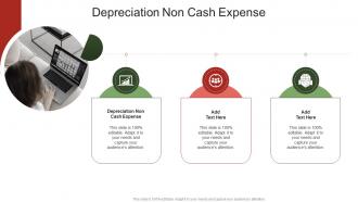 Depreciation Non Cash Expense In Powerpoint And Google Slides Cpb