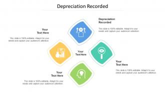 Depreciation recorded ppt powerpoint presentation infographics graphics cpb