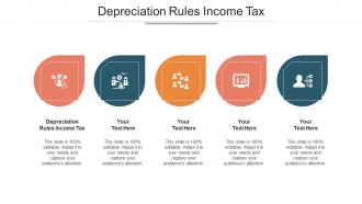 Depreciation Rules Income Tax Ppt Powerpoint Presentation Tips Cpb