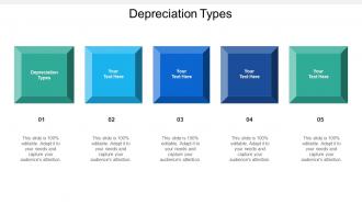 Depreciation types ppt powerpoint presentation infographics themes cpb
