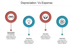Depreciation vs expense ppt powerpoint presentation professional infographic template cpb