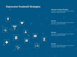 Depression treatment strategies ppt powerpoint presentation outline slide download