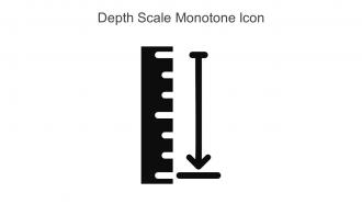 Depth Scale Monotone Icon In Powerpoint Pptx Png And Editable Eps Format