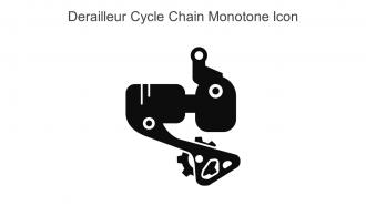 Derailleur Cycle Chain Monotone Icon In Powerpoint Pptx Png And Editable Eps Format
