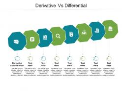 Derivative vs differential ppt powerpoint presentation infographics slide download cpb