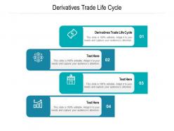 Derivatives trade life cycle ppt powerpoint presentation ideas example introduction cpb