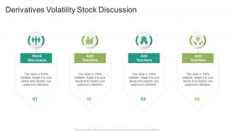 Derivatives Volatility Stock Discussion In Powerpoint And Google Slides Cpb