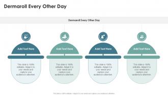 Dermaroll Every Other Day Ppt Example Cpp