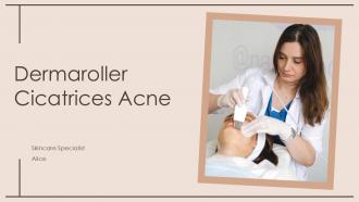Dermaroller Cicatrices Acne PPT Presentation ACP