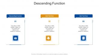 Descending Function In Powerpoint And Google Slides Cpb
