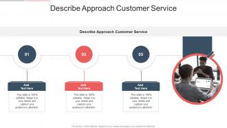 Describe Approach Customer Service In Powerpoint And Google Slides Cpb