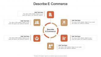 Describe E Commerce In Powerpoint And Google Slides Cpb