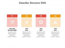Describe structure dna ppt powerpoint presentation ideas deck cpb
