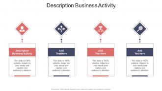 Description Business Activity In Powerpoint And Google Slides Cpb