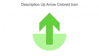 Description Up Arrow Colored Icon In Powerpoint Pptx Png And Editable Eps Format