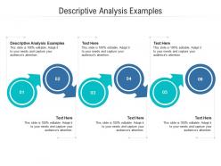 Descriptive analysis examples ppt powerpoint presentation pictures professional cpb