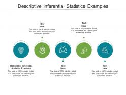 Descriptive inferential statistics examples ppt powerpoint presentation pictures example cpb