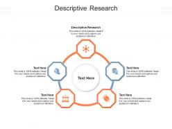 Descriptive research ppt powerpoint presentation inspiration templates cpb