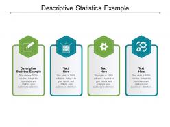 Descriptive statistics example ppt powerpoint presentation slides master cpb