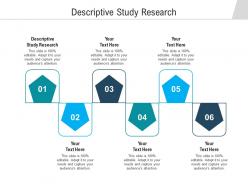 Descriptive study research ppt powerpoint presentation slides outfit cpb