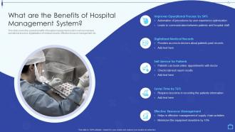Design And Implement Hospital What Are The Benefits Of Hospital Management System