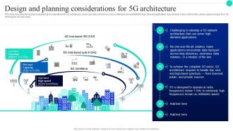 Design And Planning Considerations For 5G Architecture Architecture And Functioning Of 5G