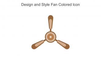 Design And Style Fan Colored Icon In Powerpoint Pptx Png And Editable Eps Format