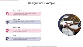 Design Brief Example In Powerpoint And Google Slides Cpb