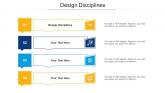 Design disciplines ppt powerpoint presentation outline slides cpb